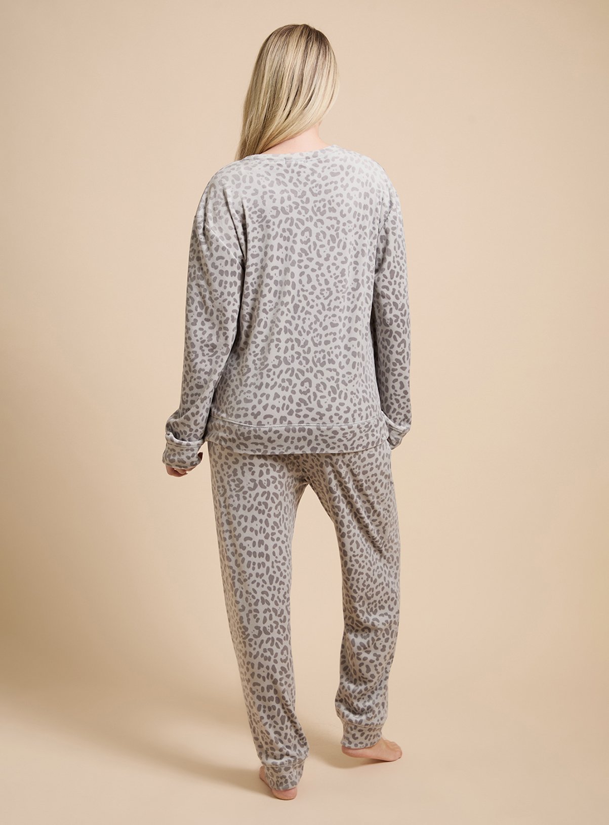 DOROTHY PERKINS Animal Velour Pyjamas S - Image 4 thumbnail